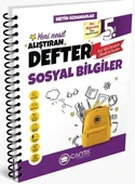 5. Sınıf Sosyal Bilgiler Okula Yardımcı Öğreten Defter Çanta Yayınları - 1