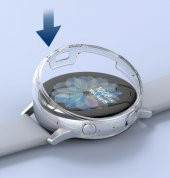 Galaxy Watch Active 2 44mm Kılıf Araree Nukin Kapak Renksiz - 9