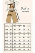 ESİLA KİDS Kız Çocuk Takım Şapkalı Kız Baskılı Tişört Ve Bej Bol Paça Pantolon Alt Ve Üst Takım 6-13 Yaş - 6