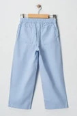 ESİLA KİDS Kız Çocuk Yüksek Bel Düğmeli Gabardin Kumaş Pantolon Rahat ve Şık Tasarım 9-14 yaş - 5
