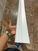 12cmx240cm 1 Adet Bayburt PVC Süpürgelik Suya Neme Dayanıklı Parke Seramik Salon Mutfak Süpürgeliği - 5