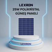 Lexron 25W POLİKRİSTAL GÜNEŞ PANELİ thumbnail 1