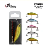 FİLEX LURES ZENİTH SİNKİNG MAKET BALIK 50 MM 4 GR - 1