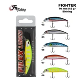 FİLEX LURES FİGHTER SİNKİNG MAKET BALIK 70 MM 9.6 GR - 1