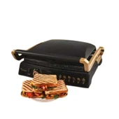 Aura AU3202 Tostmatik Tost Makinesi Siyah Gold - 1