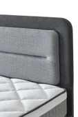 Cennet Yatak Gisele Modeli Full Ortopedik Çift Kişilik Pedli Yataklı Baza ve Başlık Takımı 3 lü Set - 11