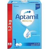 Nutrıcıa Aptamil Pronutra 1200GR Bebek Sütü No:1 (0-6 Ay) Yenidoğan Doğumdan itibaren (3 Lü Set) - 2