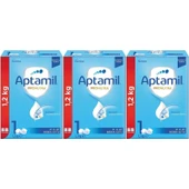 Nutrıcıa Aptamil Pronutra 1200GR Bebek Sütü No:1 (0-6 Ay) Yenidoğan Doğumdan itibaren (3 Lü Set) - 1