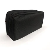 Siyah Kalem Kutusu ( iki Bölmeli ) Çift Gözlü Kalemlik thumbnail 2