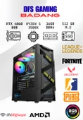 DFS Gaming BADANG RYZEN 5 3500X-A520M-RTX 4060 8GB-16GB RAM-512GB M.2 SSD-OYUNCU BİLGİSAYARI thumbnail 1