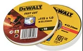 Dewalt Dt3506 115x1.0 Mm Inox Kesici Disk 10'lu - 1