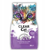 CLEARCAT BLANCO LAVANTA BENTONİT KEDİ KUMU 20 LT - 1