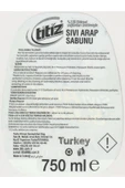 Titiz Sıvı Arap Sabunu 750 ml - 6