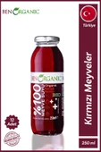 Benorganic Organik Kırmızı Meyveler Suyu 12x250 ml - 1