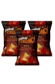 MUMCU KURUYEMİŞLERİ CRİCKSY CRUNCH BBQ SOSLU CIPS barbakü soslu cips 3 lü paket thumbnail 1