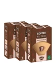 Universal Coffee Filters Filtre Kahve Kağıdı 1/2 80'li 3 Paket 240 Adet - 1