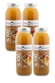 Benorganic BEN ORGANİC KAYISI & ŞEFTALİ & ELMA SUYU 250 ML - 4'LÜ thumbnail 2