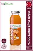 Benorganic Organik Detox Elma Tarçın Zencefil Suyu 6x250ml - 1