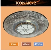 Sıva Üstü Led Panel 45W 49 cm çapında Model Konak-2 led avize - 1