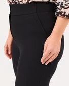 Büyük Beden Çift Düğmeli Bilek Boy Pantolon thumbnail 3