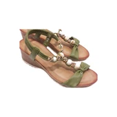 Boncuk Atkılı Sandalet 25Y151-5 (Kalıbı 1 Numara Küçüktür) thumbnail 11