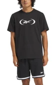 Reebok BASKETBALL T-SHIRT 100214159 Erkek Tişört Siyah S-XXL - 1