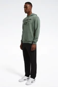 Reebok RI FT BIG LOGO OTH HOOD 101965470 Erkek Sweatshirt Yeşil S-XXL - 3