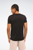 Reebok MONAC TEE 102055813 Erkek Tişört Siyah S-XXL - 4
