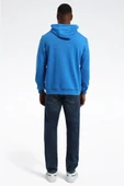 Reebok RI FT BIG LOGO OTH HOOD 101965471 Erkek Sweatshirt Mavi S-XXL - 2