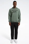 Reebok RI FT BIG LOGO OTH HOOD 101965470 Erkek Sweatshirt Yeşil S-XXL - 1