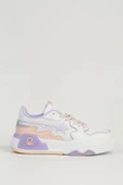 Benetton BNI-11512 Kadın Sneaker Ayakkabı Beyaz Pudra 36-40 - 1