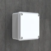 100x100x50 mm Sıva Üstü Opak Kapaklı Buat Kutusu - 5