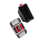 Tekerlekli Taşınabilir 60 Litre Organizer Bölmeli Taşınabilir Kulplu Takım Çantası Alet Çanta - 6