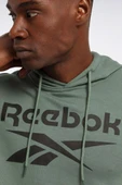 Reebok RI FT BIG LOGO OTH HOOD 101965470 Erkek Sweatshirt Yeşil S-XXL - 4