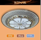 Sıva Üstü Led Panel 45W 49 cm çapında Model Konak  led avize - 1