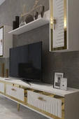 CENEYRA TVR1801A - TUNA TV ÜNİTESİ ANTRASİT GOLD 180CM - 7