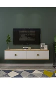 CENEYRA TDA1202A - ZUZU DUVARA MONTAJ TV STAND ANTRASİT-GOLD 120CM - 9
