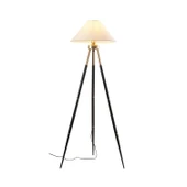 Cosby Siyah-Gold Kaplamalı Tripod Metal 3 Ayaklı Lambader - 4