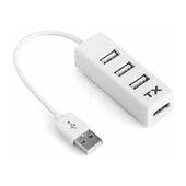 TX ACUSB24 4Port Usb Çoklayıcı 2.0 Hub Beyaz 480Mbps - 1