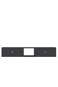 CENEYRA TDA1501AG - ZUZU DUVARA MONTAJ TV STAND ANTRASİT-GOLD 150CM - 4