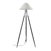 Cosby Siyah-Krom Kaplamalı Tripod Metal 3 Ayaklı Lambader - 3