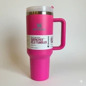 Stanley Quencher H2.O FlowState 40OZ Tumbler Pipetli Termos 1.18L Fuşya thumbnail 1