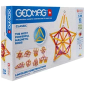 Geomag Classic Manyetik Zeka Oyunu 93 Parça Eğitici Yetenek Geliştiren Oyuncak - 1
