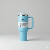 Stanley Quencher H2.O FlowState 40OZ Tumbler Pipetli Termos 1.18L A.Mavi thumbnail 1