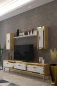 CENEYRA TVR1801A - TUNA TV ÜNİTESİ ANTRASİT GOLD 180CM - 10