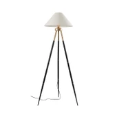 Cosby Siyah-Gold Kaplamalı Tripod Metal 3 Ayaklı Lambader - 3