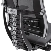 Metta Yoga Ergonomik Koltuk | Bel Destekli, Tekerlekli, Krom Ayaklı, Fileli Yönetici Koltuğu -D5.50.15.13A thumbnail 6