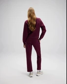 Ellesse EF556-BRD Kadın Bordo Eşofman Altı - 6