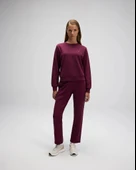Ellesse EF556-BRD Kadın Bordo Eşofman Altı - 5