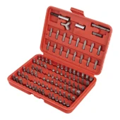 Bits Uç 100 Parça Set PZ PH SL Torx Philips Square Recess Slotted Spanner Hex Spline Tamperproof Hex thumbnail 1